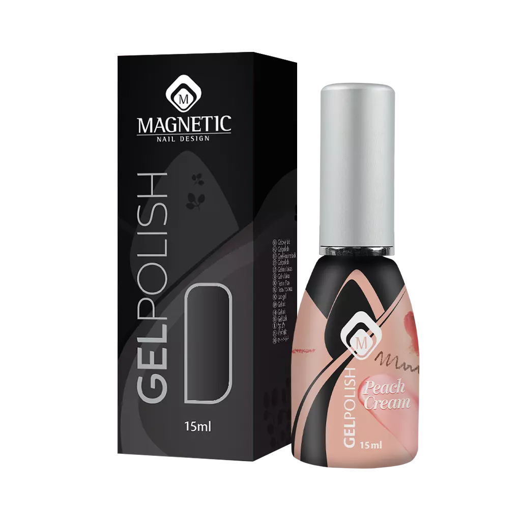 Magnetic Gelpolish Peach Cream 15ml 103503 - Afbeelding 3