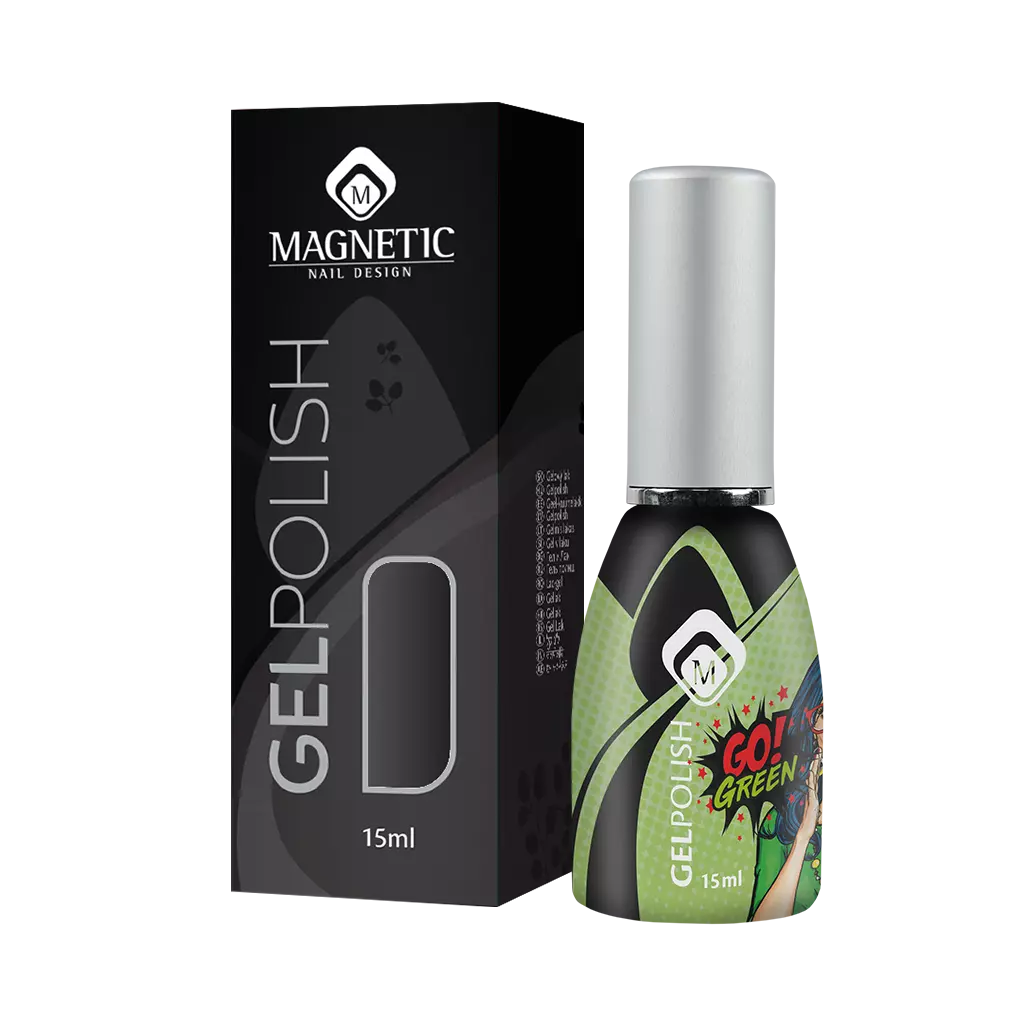 Magnetic Gelpolish Go Green 15ml 103522 - Afbeelding 3