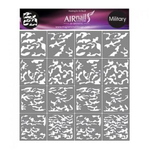 Aribrush Sjabloon 289737 Military Collectie