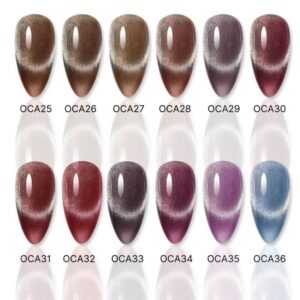 Urban Cat Eye gelpolish Opal 12 kleuren OCA25 t/m OCA36 + Gratis magneet