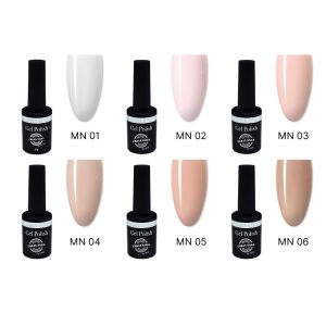 Urban Nails Gelpolish Milky Naturals MN 1 t/m 06 TPO Free 10 ml