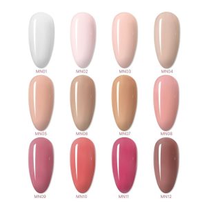 Urban Nails Gelpolish Milky Naturals MN 1 t/m 12 TPO Free 10 ml