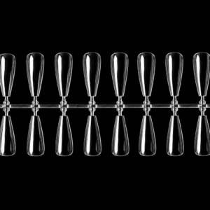 Press- On / Show tips Coffin Clear tips in box 520 stuks