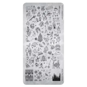 Magnetic Stamping plate 82 Winter is coming 118685