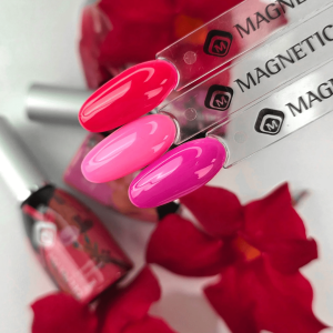 Magnetic Gelpolish Floral Symphony set van 3 kleuren Carnation-Peony-Flamingo. TPO Free