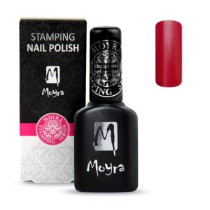 Moyra Stamping Smart Polish lak 05 Red Droogt langzamer