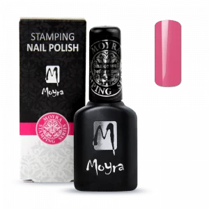 Moyra Stamping Smart Polish lak 6 Pink Droogt langzamer