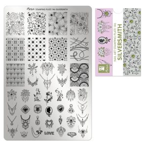 Moyra stamping plate Silversmith plate 146