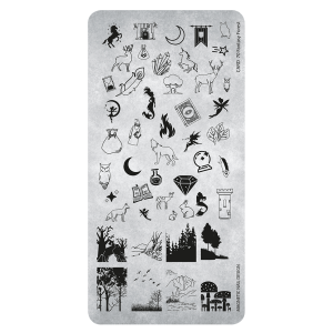 Magnetic Stamping plate 70 Fantasy Forest 118673