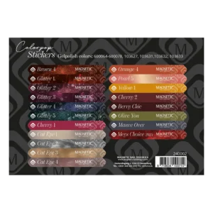 Magnetic Colorpop stickervel Gelpolish