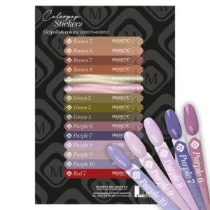 Magnetic Colorpop stickervel Gelpolish Serie 2