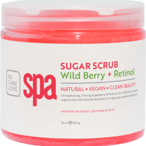 BCL SPA Sugar Scrub - Wild Berry 454 gr. Stap 2