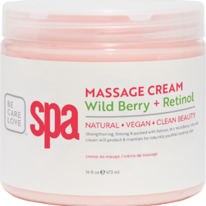 BCL SPA Massage Cream - Wild Berry 473 ml. Stap 4