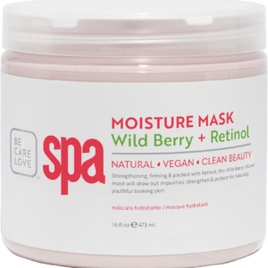 BCL SPA Moisture Mask - Wild Berry 473 ml. Stap 3