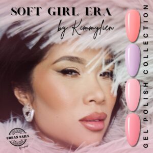 Urban Nails Soft Girl Era Gel Polish Collection by Kimmylien kit 4 x 10 ml
