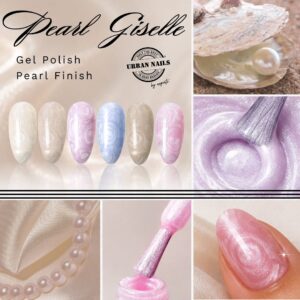 Urban Nails Gel Polish Pearl Giselle Collection 6x 10 ml