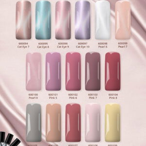 Magnetic Gelpolish Complete set van 16 kleuren + GRATIS Colorpop stickers Serie 3