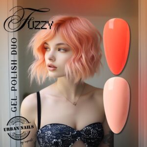 Urban Nails Gel Polish Fuzzy Duo 2x 15 ml