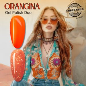 Urban Nails Gel Polish Duo Orangina 2x 15 ml