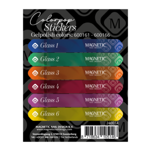 Magnetic Gelpolish Glass colorpop sticker 240014