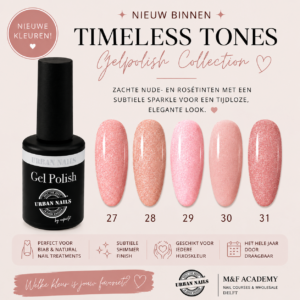 Urban Nails Gelpolish Timeless Tones set 27-28-29-30-31