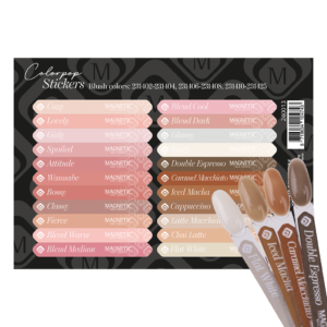 Magnetic Colorpop stickervel Blush/Biab 240013