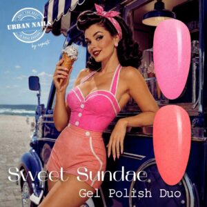 Urban Nails Gel Polish Duo Sweet Sundae 2x 8g