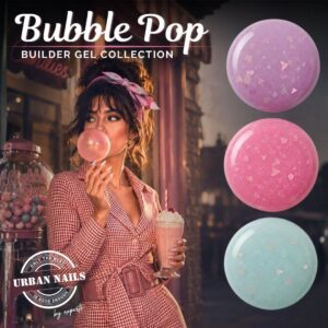 Urban Nails Bubble pop Set BiaB Builder gel  3x8 gr