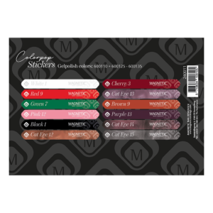 Magnetic Colorpop stickervel Gelpolish Serie 6 240011